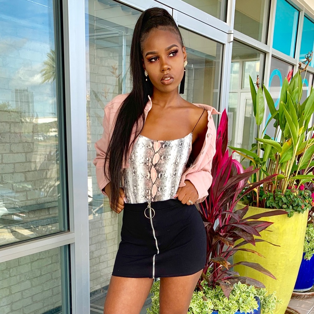 Mini skirt from fashion nova! Only worn for shoots